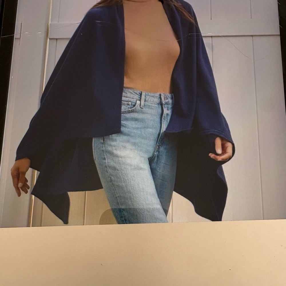 Adrianna Papell Navy Blue Shug